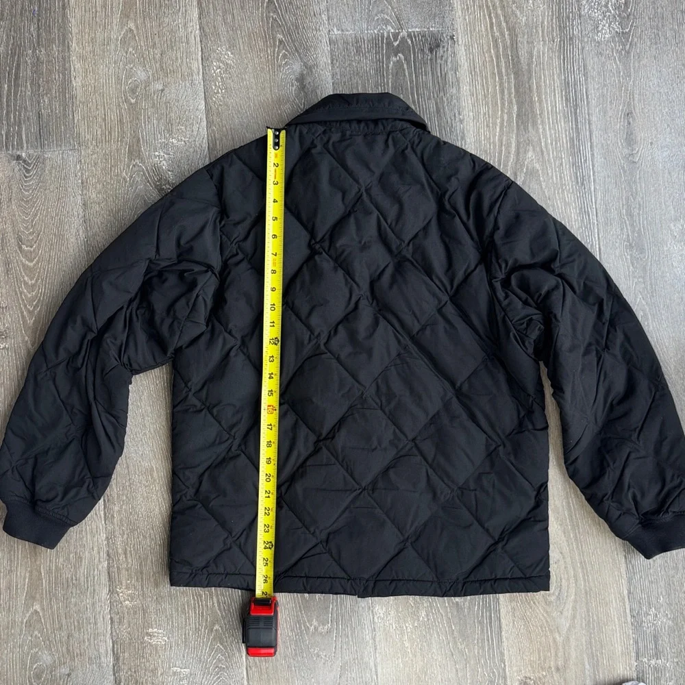 Uniqlo Puff-Tech Black Diamond-Pattern Puffer Jacket